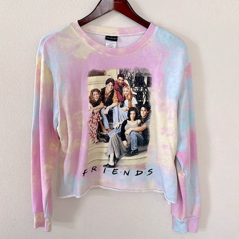 Friends Tie-Dye Long-Sleeve